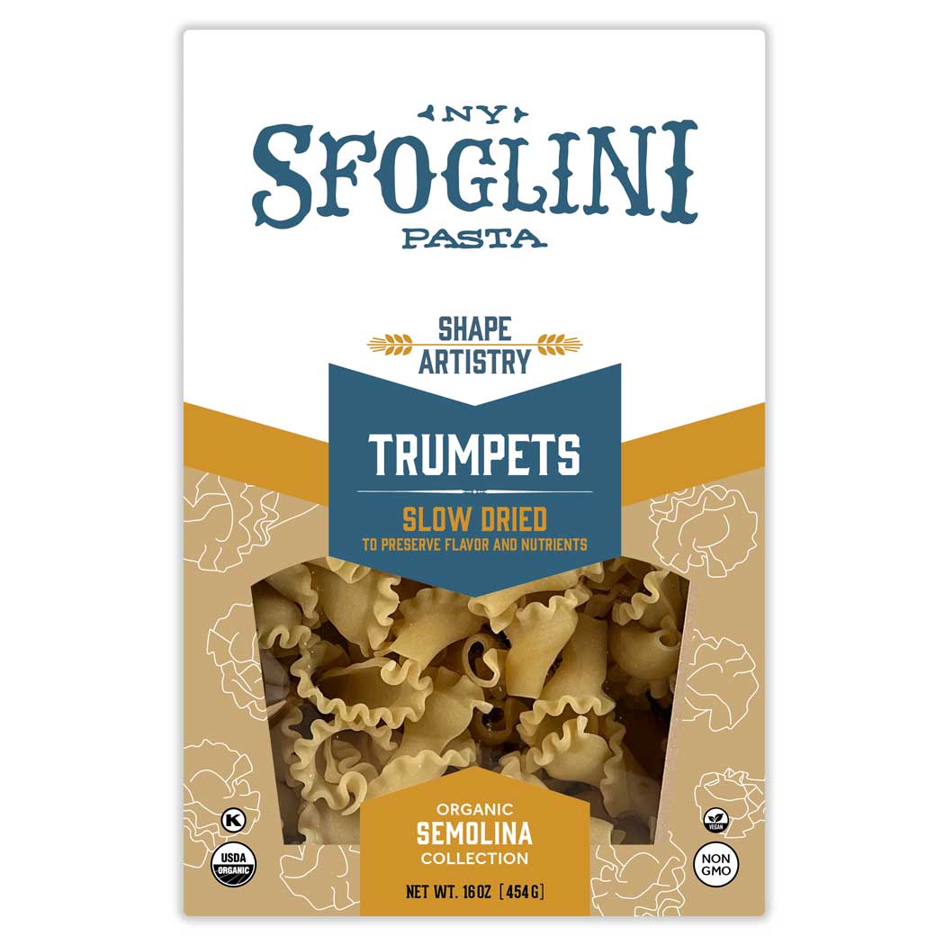 Sfoglini - Trumpets, Organic Durum Semolina Pasta