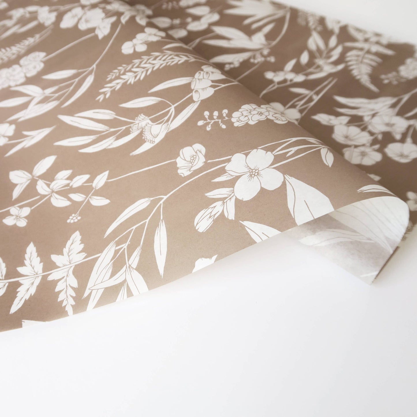 Tissue Paper | Botanical in Mocha