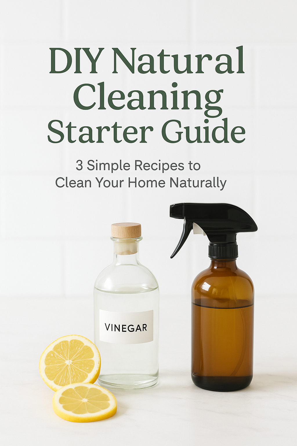 DIY Natural Cleaning Starter Guide (Free Download)