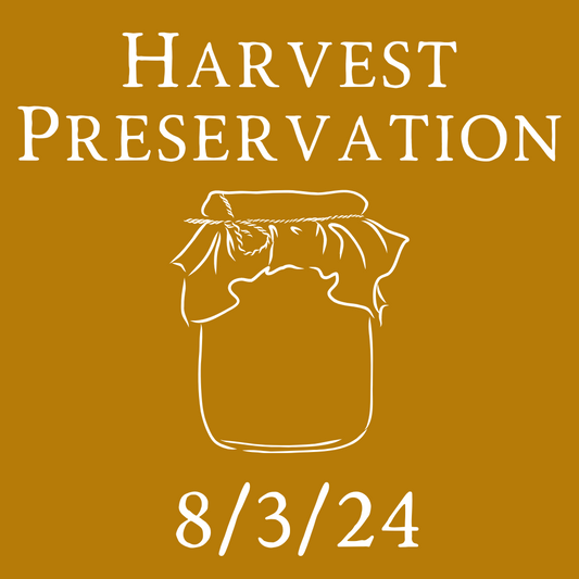 Harvest Preservation