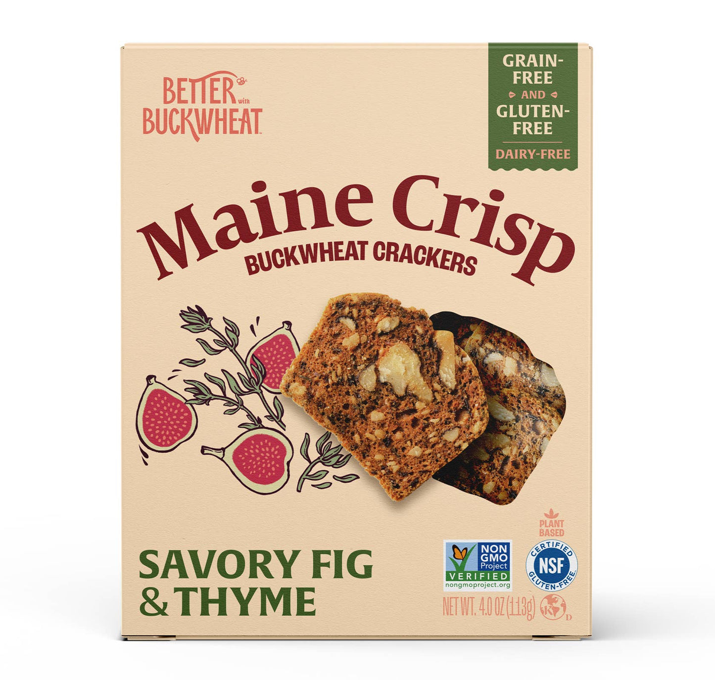 Maine Crisp | Gluten-Free Crackers