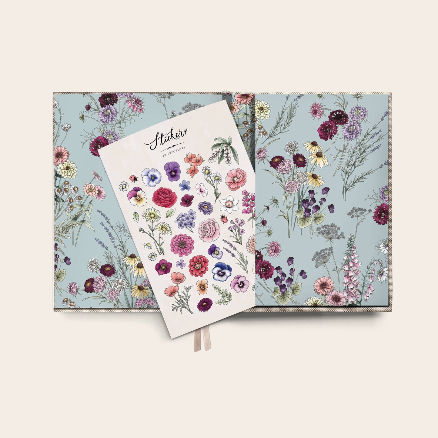 Typoflora - 2025 Always Flowers Planner | Oatmeal