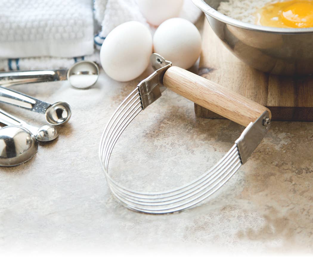 Fox Run Brands - Fox Run Stainless Steel Wire Pastry Blender, 5" x 4" x 1.25"