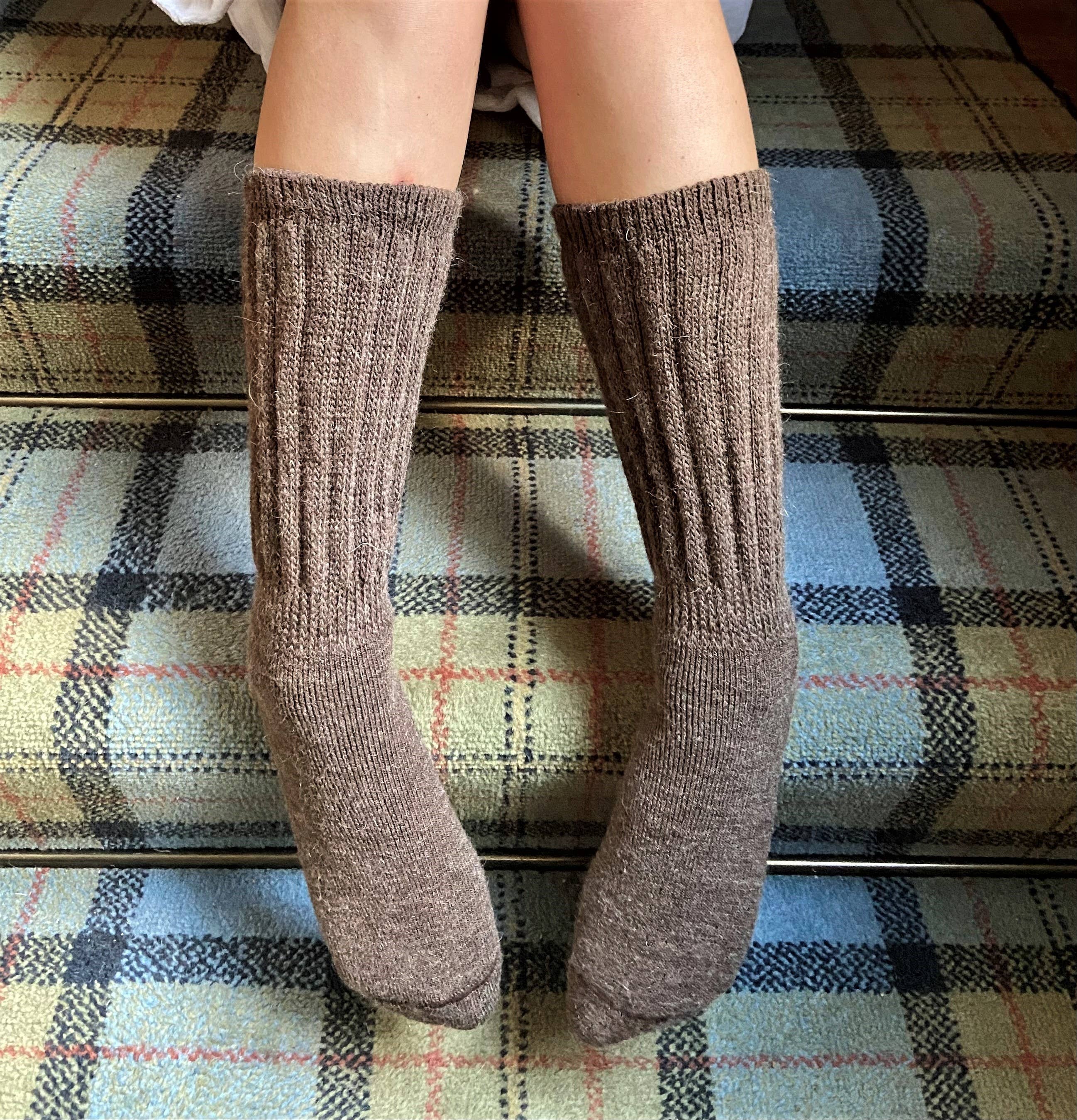 Cozy Alpaca Socks