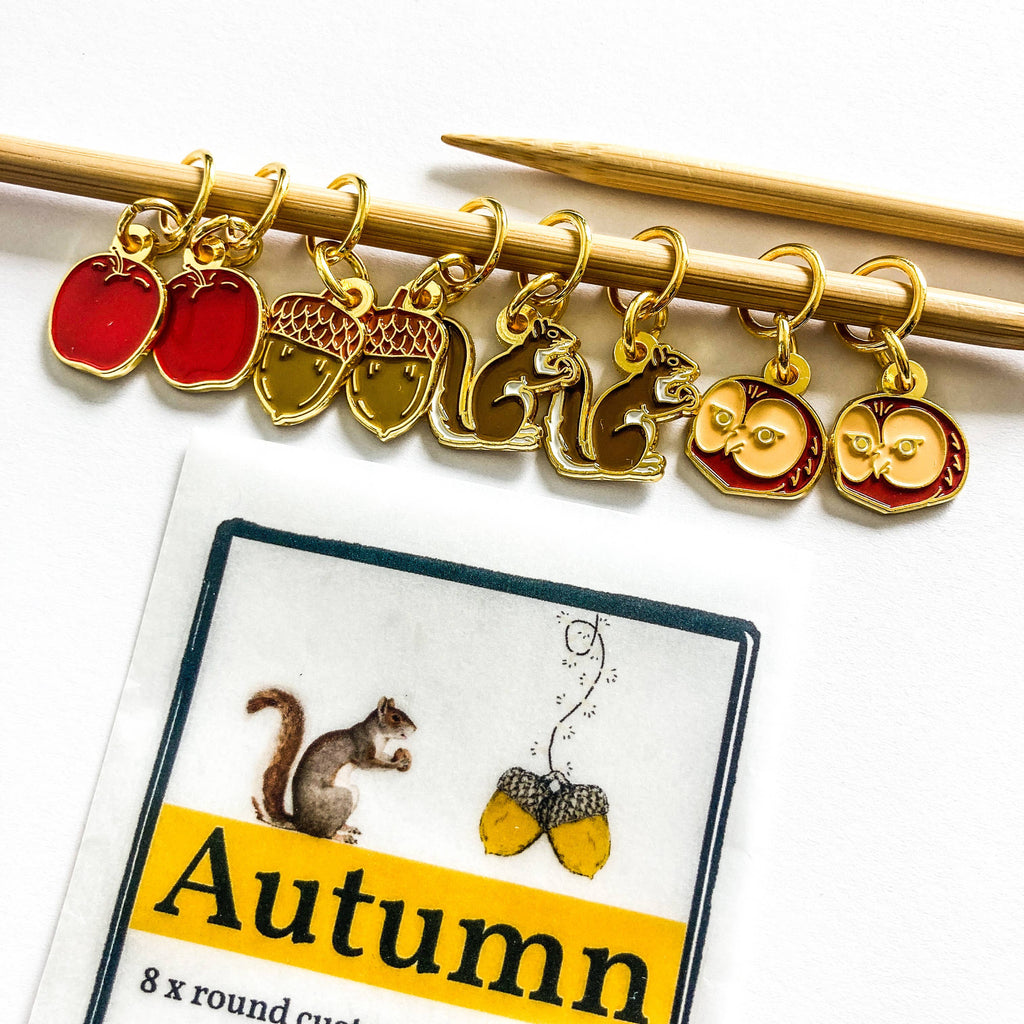 Autumn Stitch Marker Set