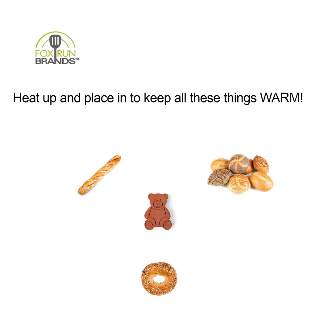 Fox Run Brands - Fox Run Terracotta Brown Sugar Bear Keeper & Saver, 2.5"