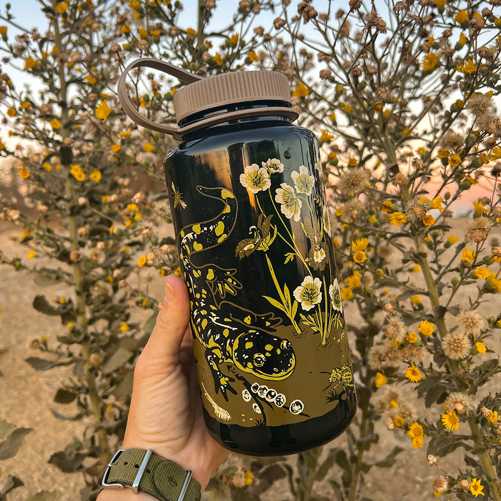 Mustard Beetle - 32oz Nalgene: Vernal