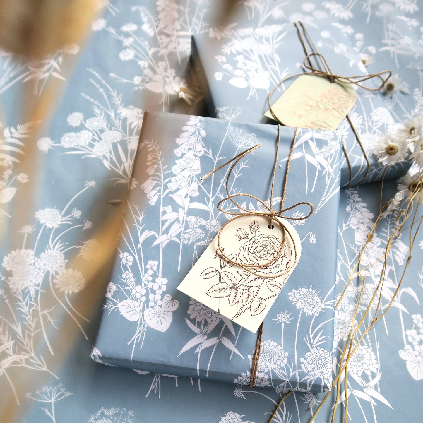 Tissue Paper | Wildflowers in Blue