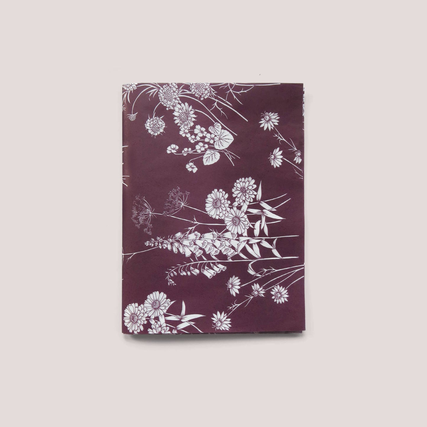 Tissue Paper | Wildflowers in Plum