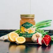 Fond Bone Broth - Lemon & Garlic Pasture-Raised Chicken Bone Broth 14oz