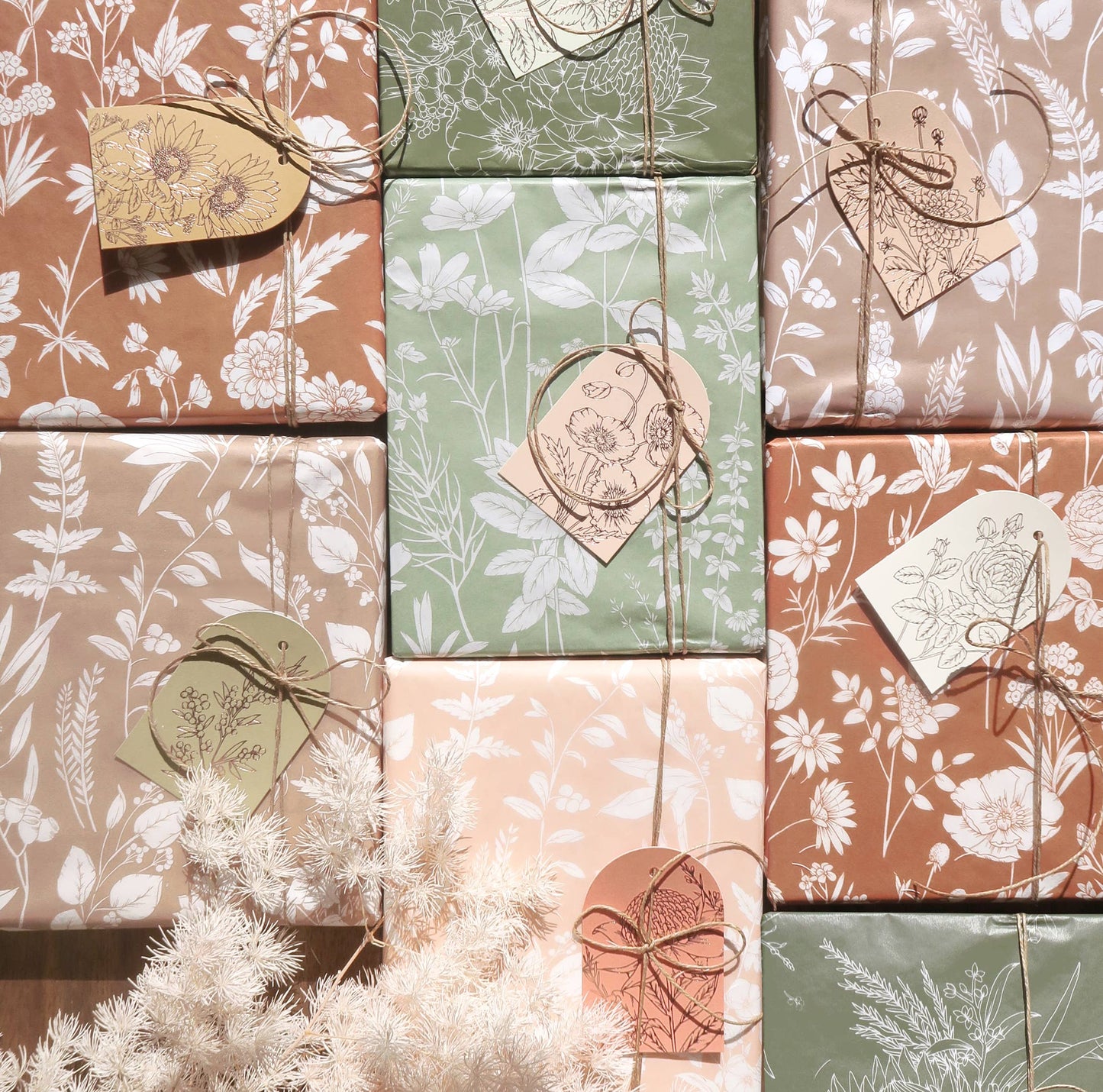 Tissue Paper | Wildflowers in Blush