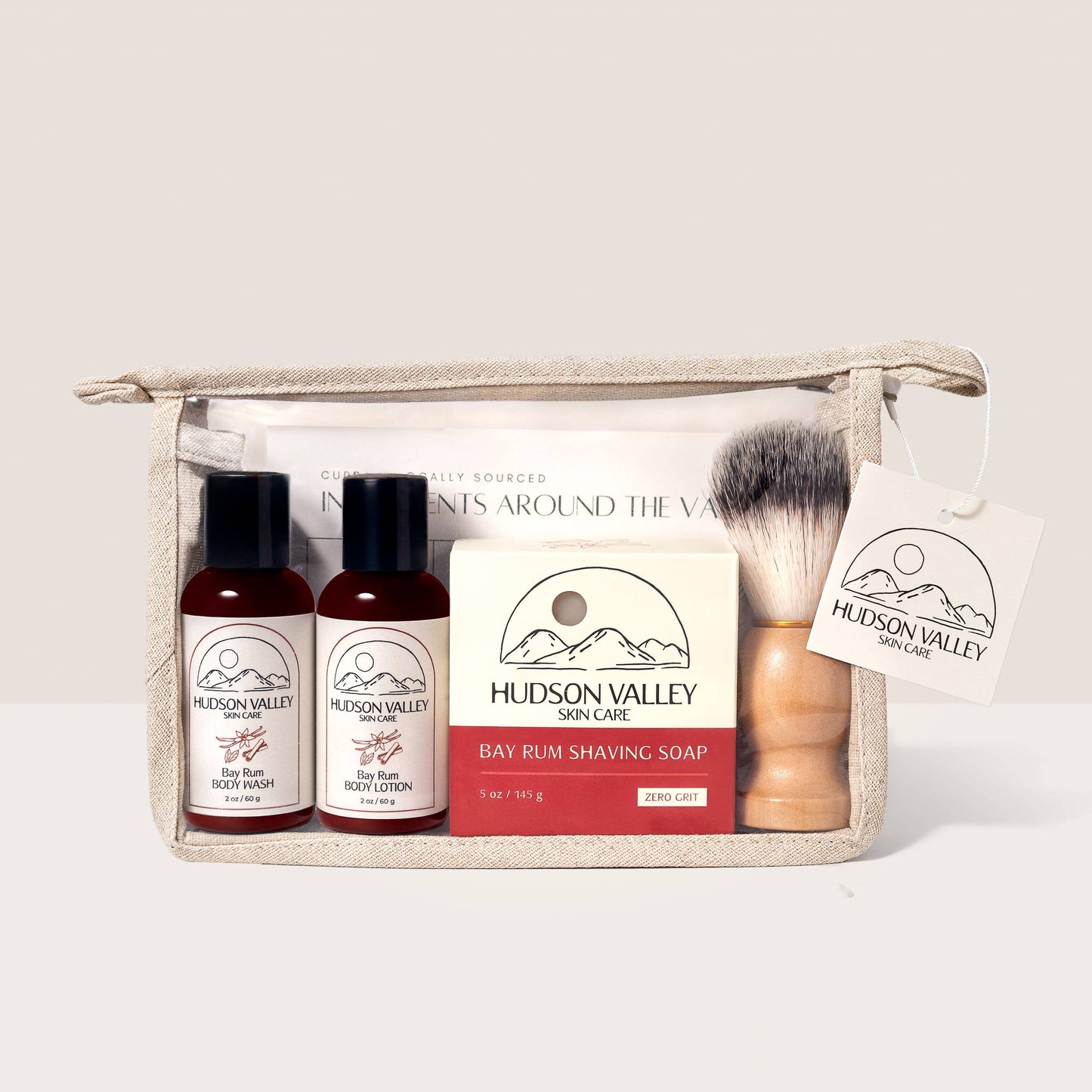 Hudson Valley Skin Care - Shaving Try-Me Gift Bag