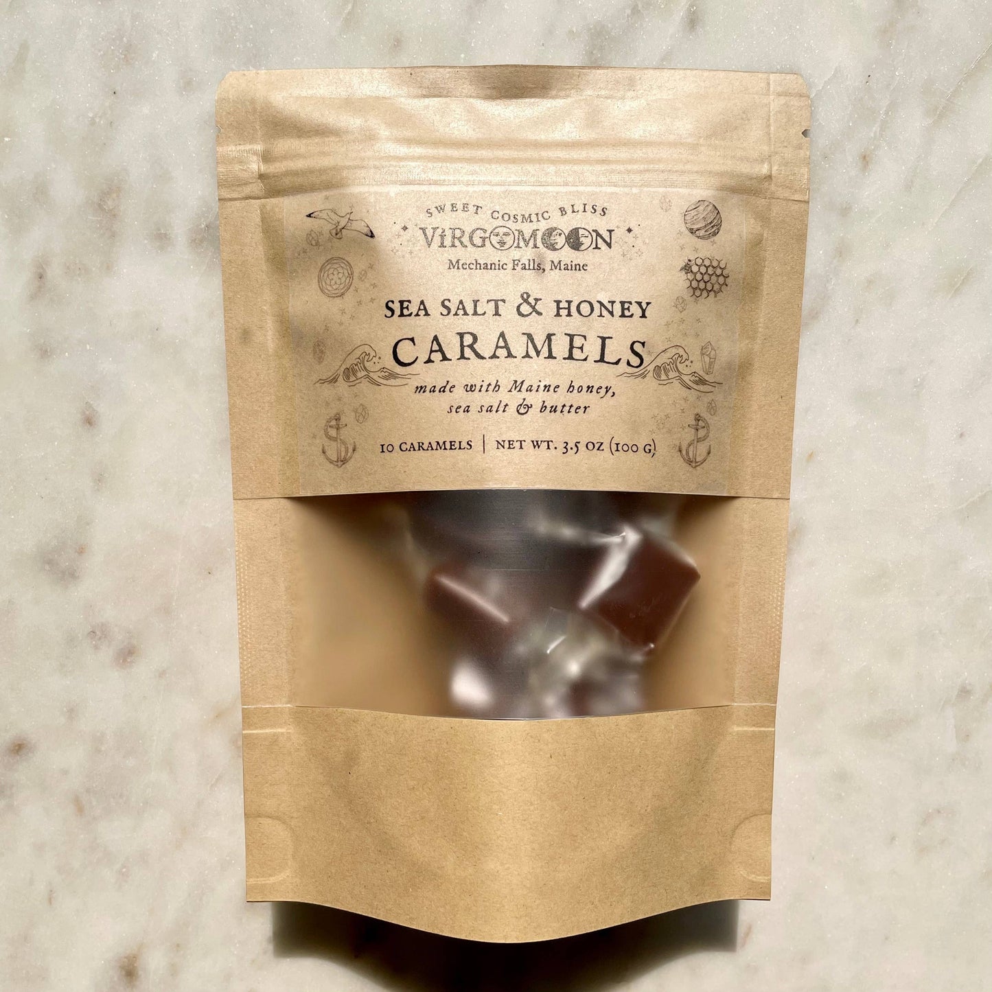 Virgo Moon - Sea Salt & Honey Caramels