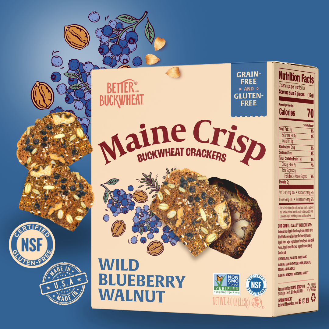 Maine Crisp | Gluten-Free Crackers