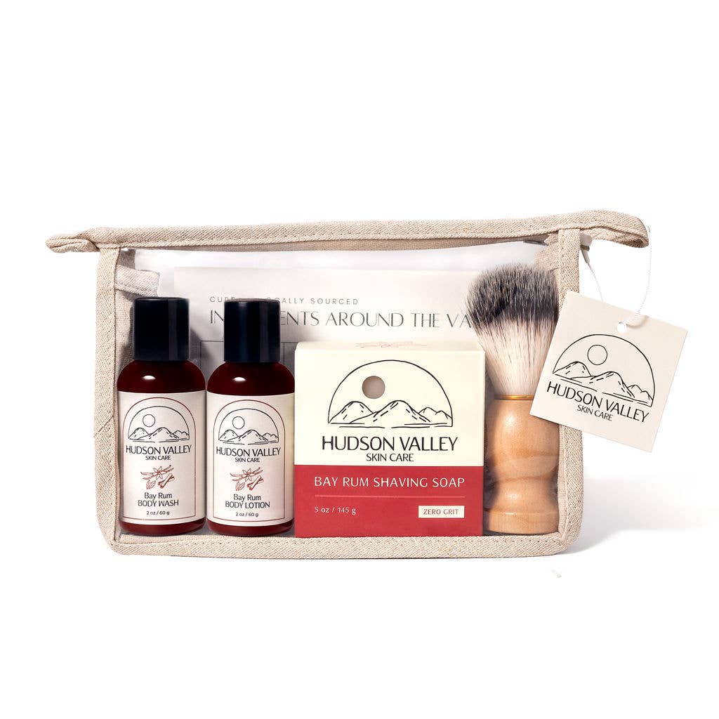 Hudson Valley Skin Care - Shaving Try-Me Gift Bag