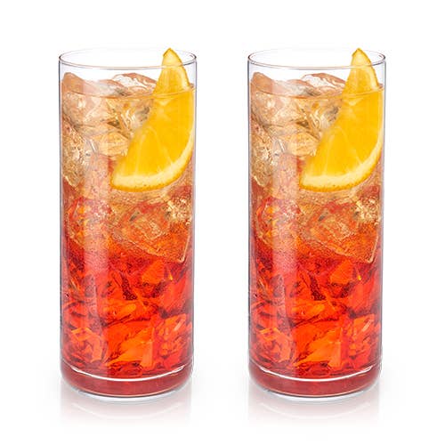 Crystal Highball Glasses (Set of 2)