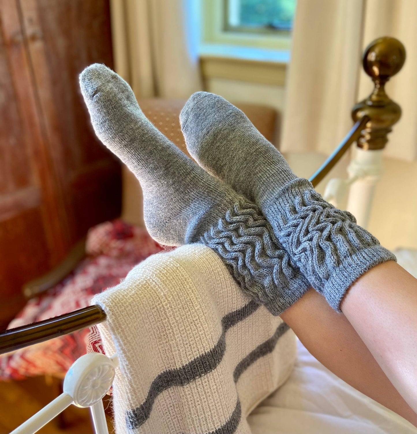 Cozy Alpaca Socks