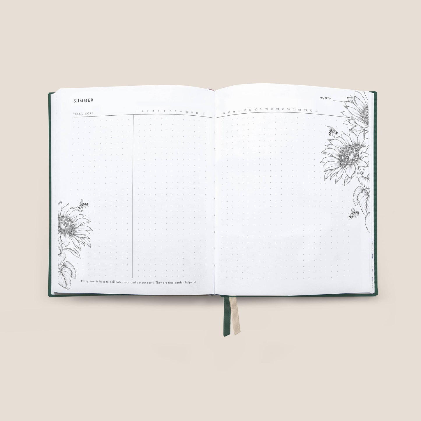 Typoflora - Grow - Garden Planner | Forest Green