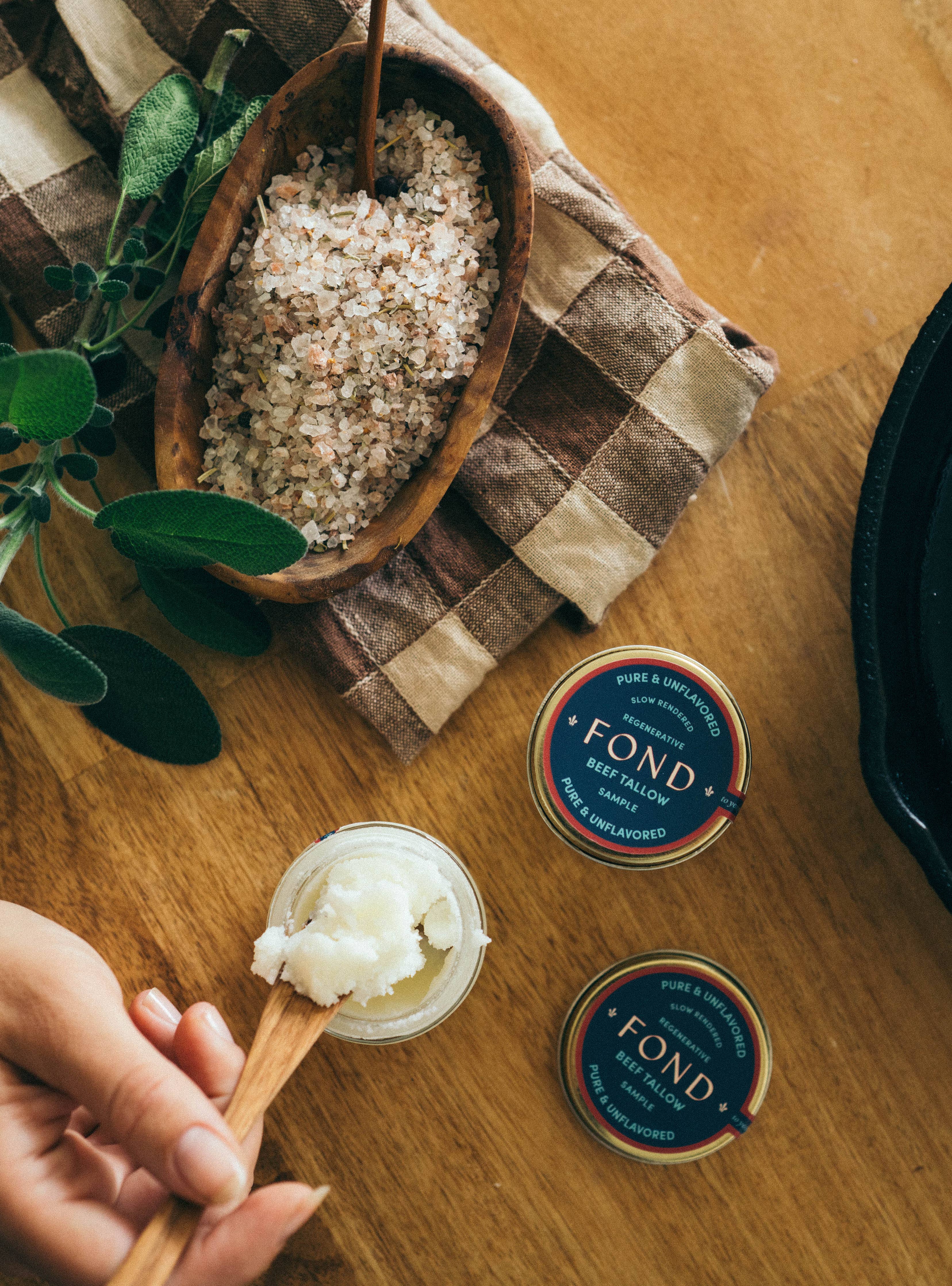 Pure & Unflavored Regenerative Beef Tallow