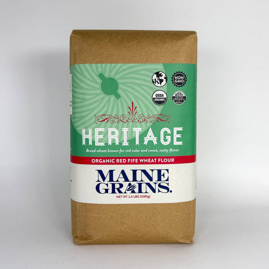 Maine Grains - Organic Heritage Red Fife Wheat Flour / 6x2.4#