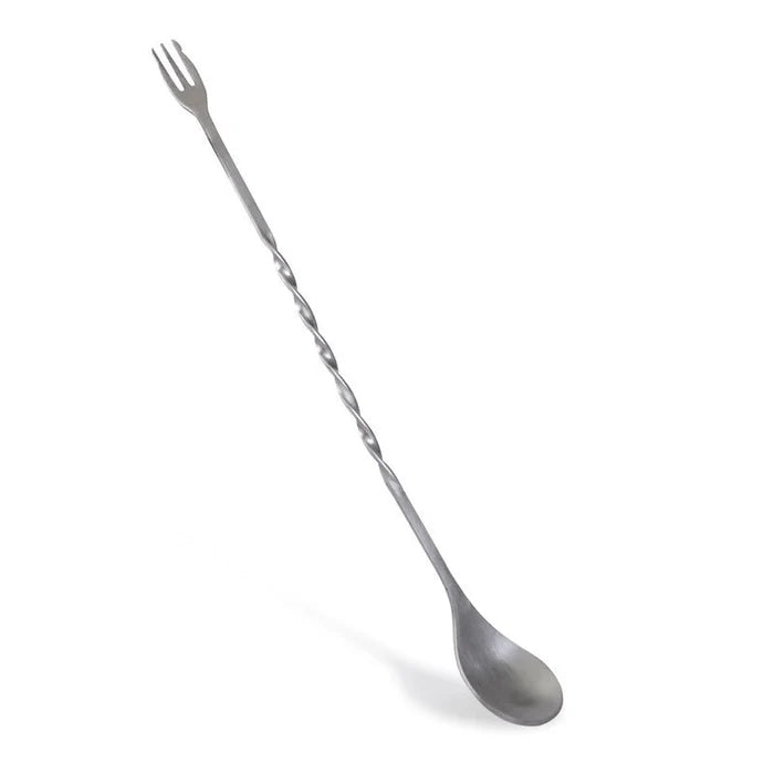 Bar Spoon with Fork Tip