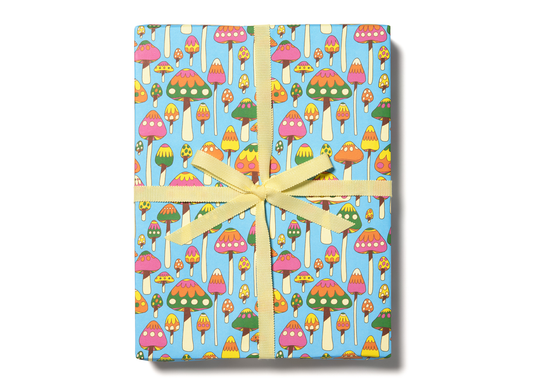 Groovy Mushrooms Gift Wrap Sheets