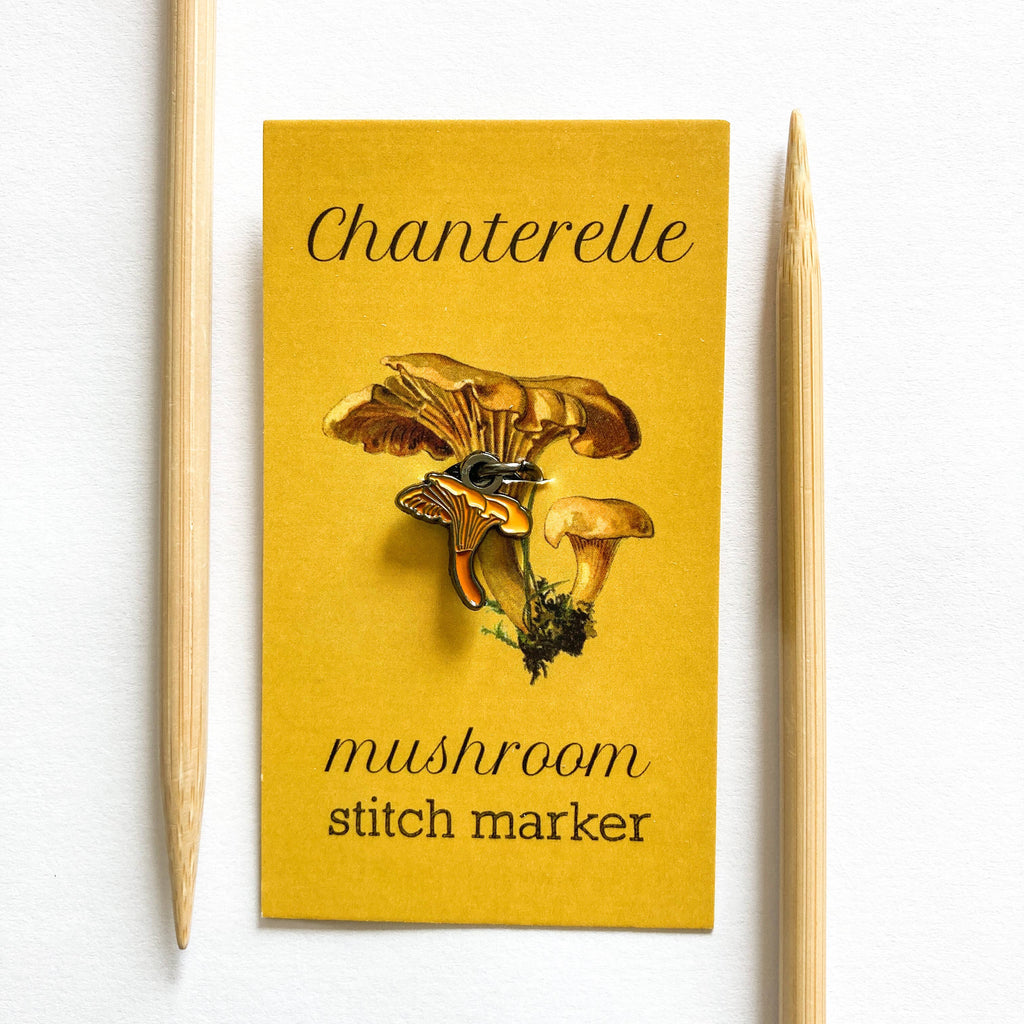 Mushroom Stitch Marker
