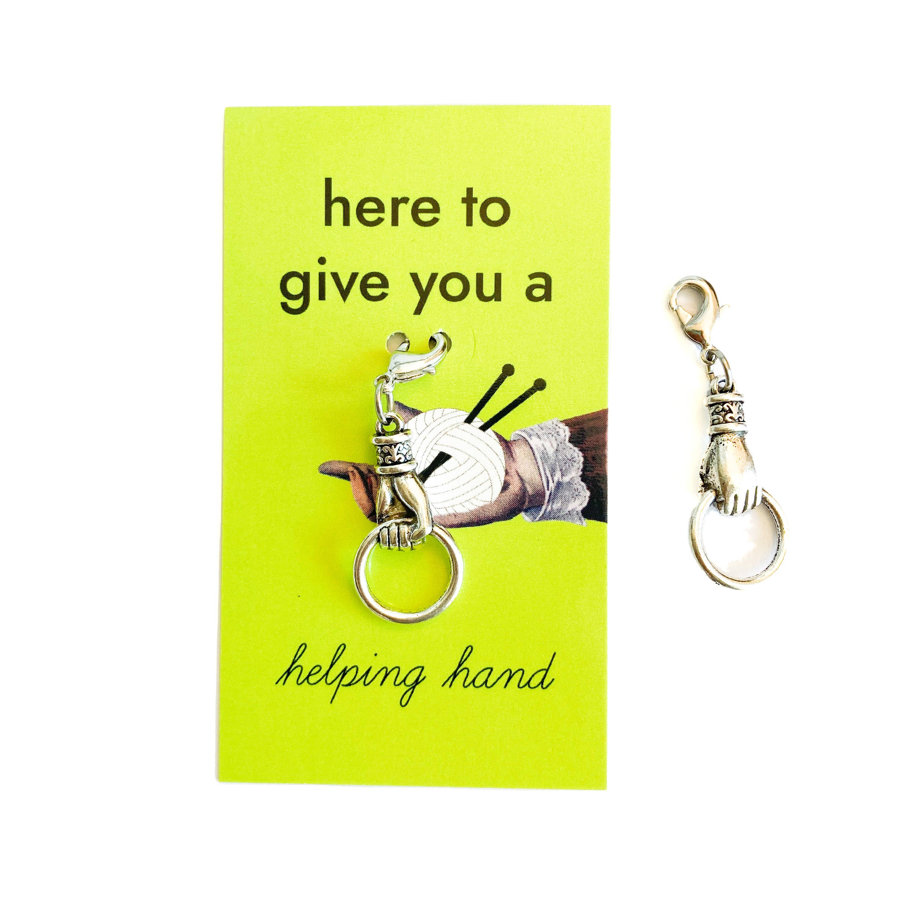 Helping Hand Stitch marker & Progress Keeper