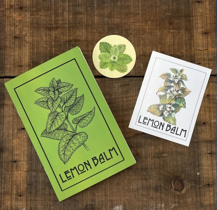 Herbal Revolution Farm + Apothecary - Lemon Balm Zine by Kathi Langelier