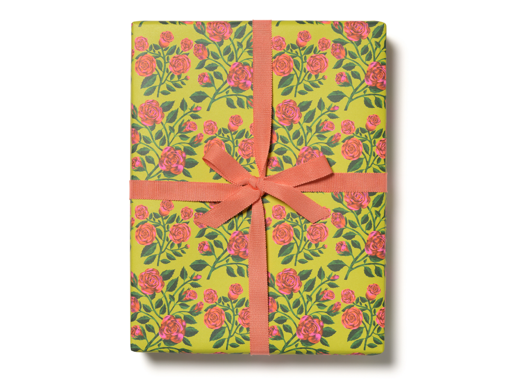 Grateful Roses Gift Wrap Sheets