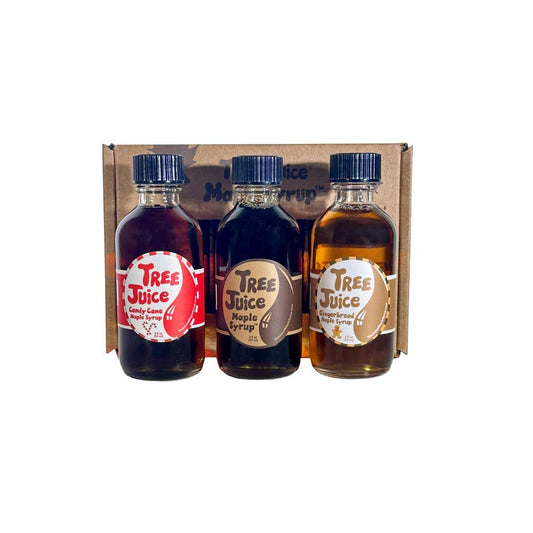 Tree Juice Maple Syrup - Mini Variety Pack No.3 (HOLIDAY EDITION)