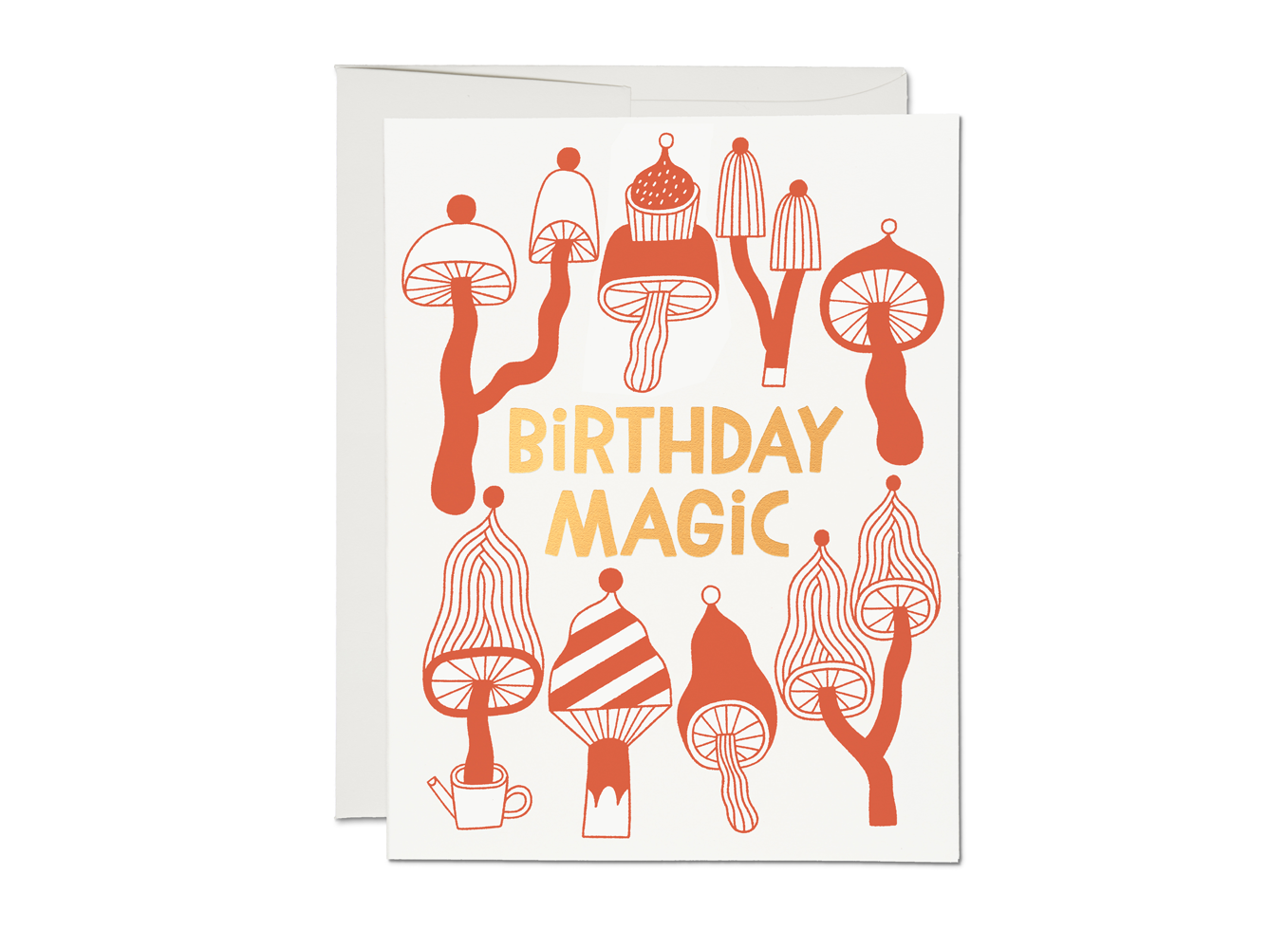 Mushroom Magic Birthday Card
