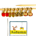 Autumn Stitch Marker Set