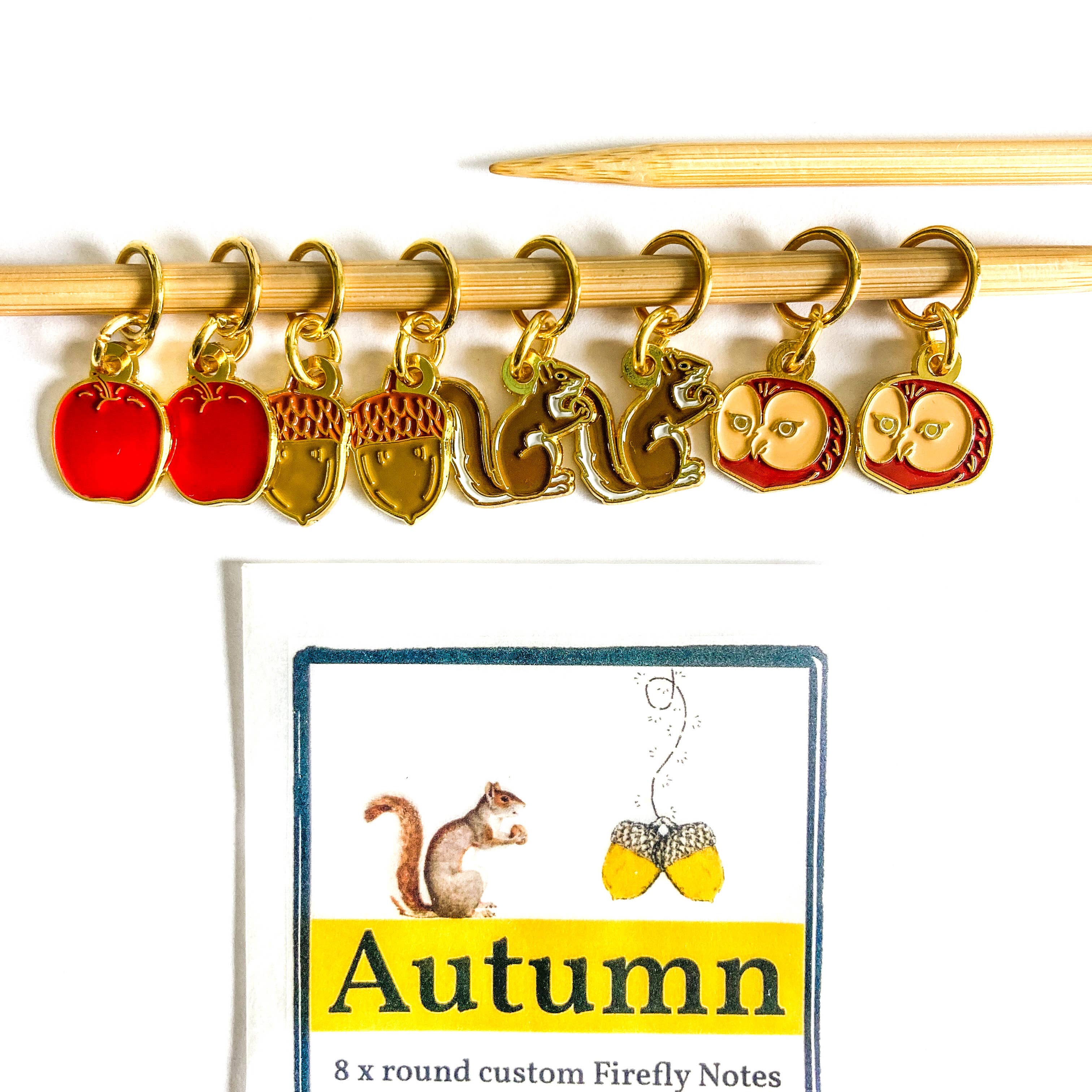 Autumn Stitch Marker Set